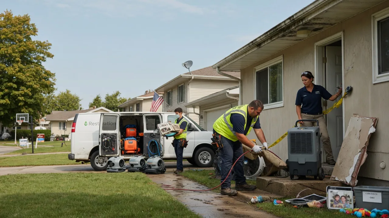 Water Damage Restoration in Broughton, IL near me